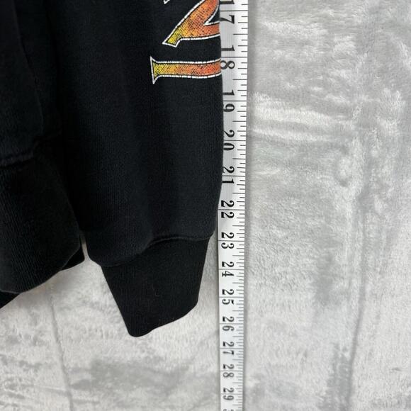 Trippie Redd Excitement Tour Hoodie Black Graphic Pullover Y2K Size M Metal VTG - Picture 8 of 9